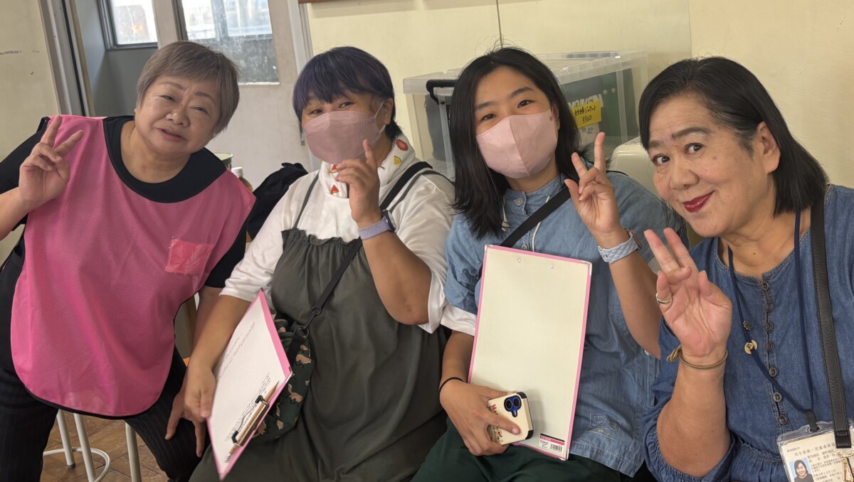 ボランティアさんと会長